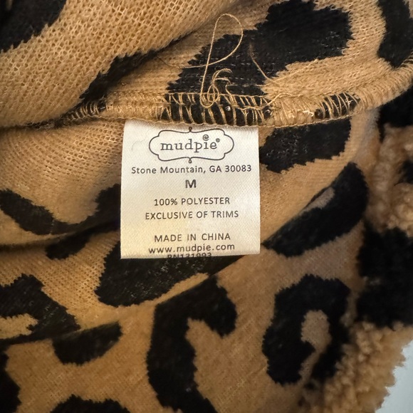NWT Mudpie Leopard Vest size Medium - Picture 6 of 6